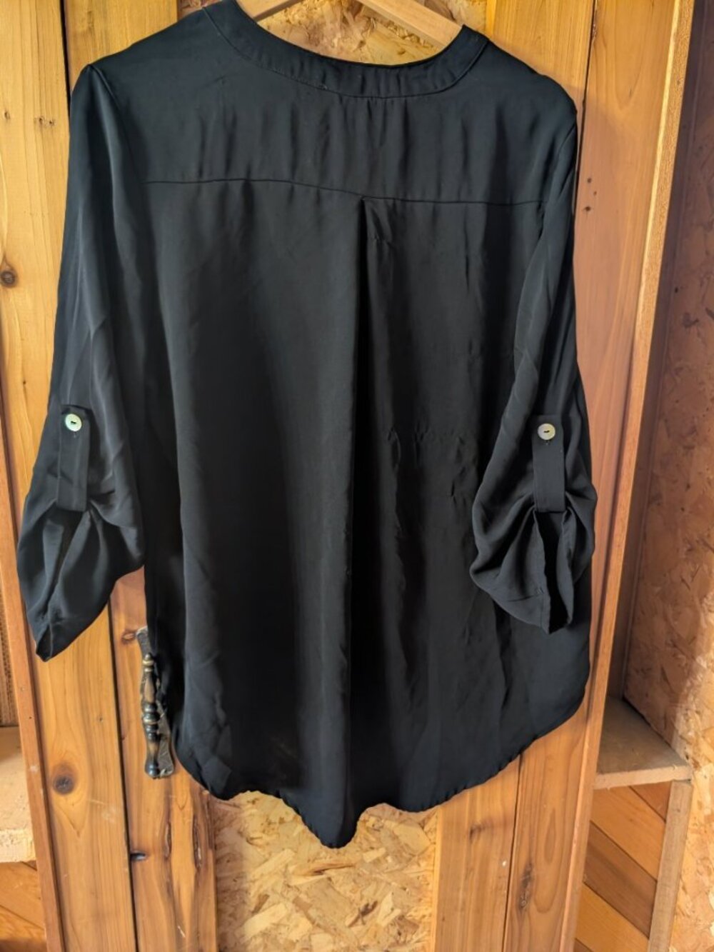 Zenana Premium Black Blouse